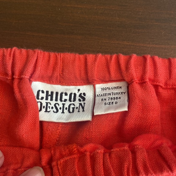 Chicos linen slacks - Picture 6 of 12